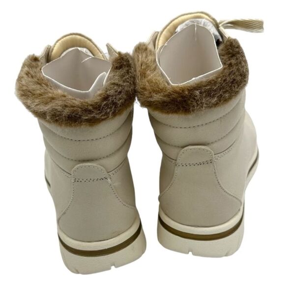 Cliffs Women Hallett Lace-Up BootiesWinter White Cushioned classic hiker Size 7 - Picture 9 of 10